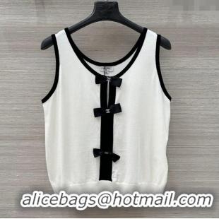 ​Market Sells Chanel Vest with Bow CH061112 White 2025