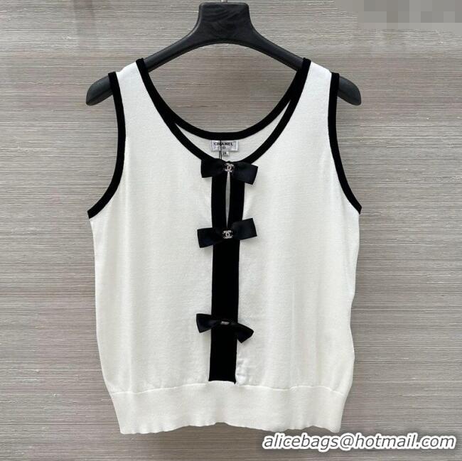 ​Market Sells Chanel Vest with Bow CH061112 White 2025