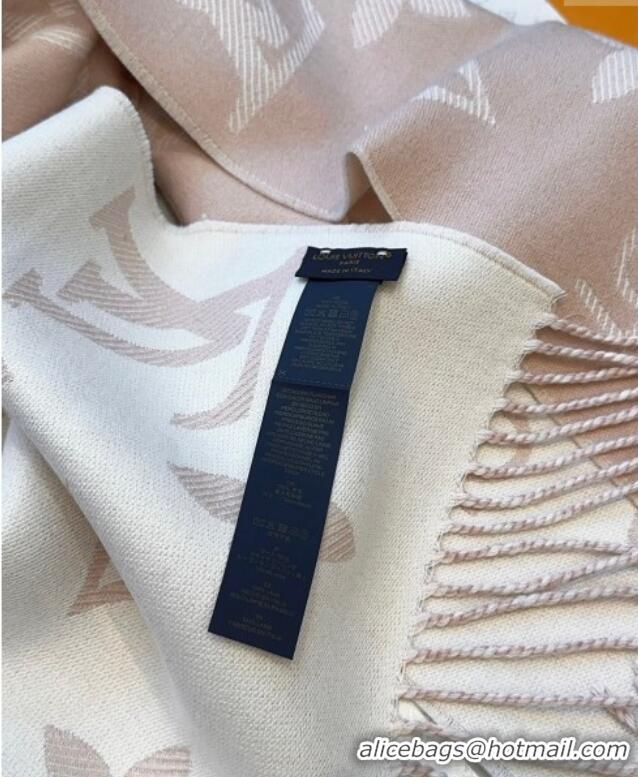 Best Price Louis Vuitton LV Essential Wool Long Scarf 34x186cm LV091008 Pink 2025