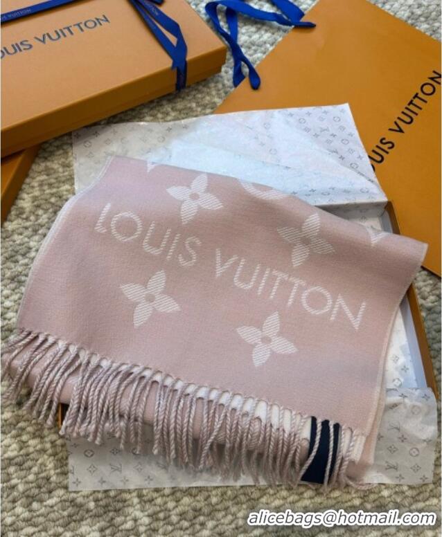 Best Price Louis Vuitton LV Essential Wool Long Scarf 34x186cm LV091008 Pink 2025