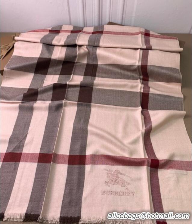 Discount Burberry Classic Cashmere Long Scarf 70x200cm BR091013 Pink 2025