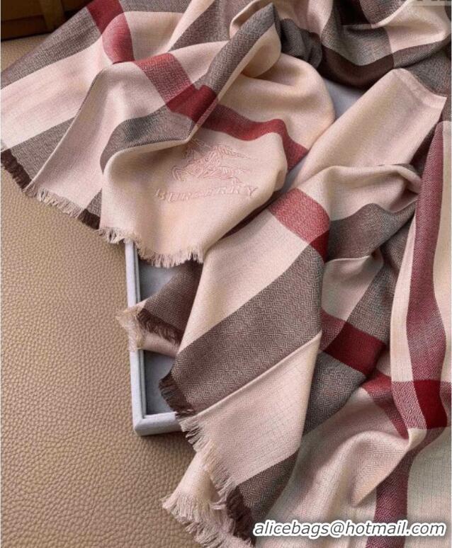 Discount Burberry Classic Cashmere Long Scarf 70x200cm BR091013 Pink 2025