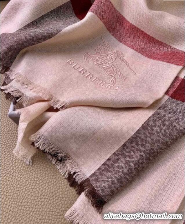 Discount Burberry Classic Cashmere Long Scarf 70x200cm BR091013 Pink 2025