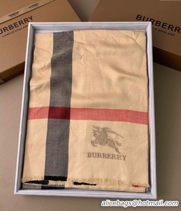 Trendy Design Burberry Classic Cashmere Long Scarf 70x200cm BR091013 Camel 2025