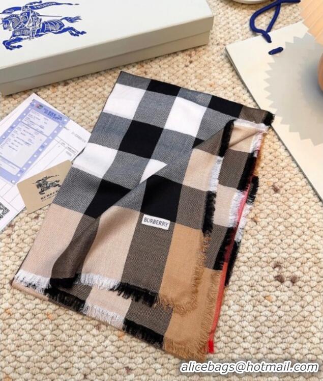 Top Quality Burberry Cashmere Long Scarf BR091017 Camel 2025