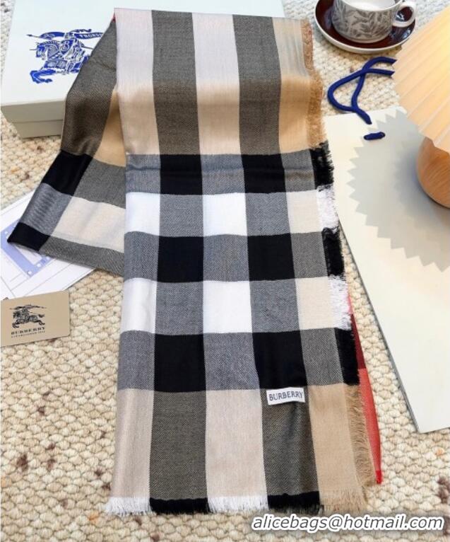 Good Product Burberry Cashmere Long Scarf BR091017 Beige 2025