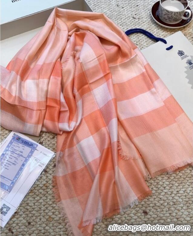Good Product Burberry Cashmere Long Scarf BR091017 Pink 2025