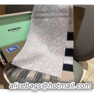 Most Popular Burberry TB Cashmere Wool Long Scarf 30x180cm BR091018 Pink 2025