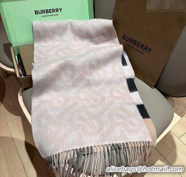 Most Popular Burberry TB Cashmere Wool Long Scarf 30x180cm BR091018 Pink 2025
