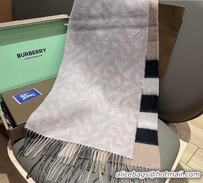 Most Popular Burberry TB Cashmere Wool Long Scarf 30x180cm BR091018 Pink 2025
