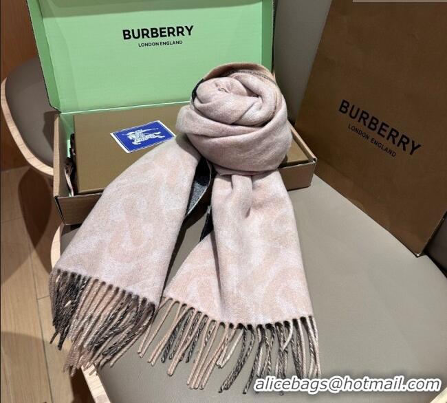 Most Popular Burberry TB Cashmere Wool Long Scarf 30x180cm BR091018 Pink 2025