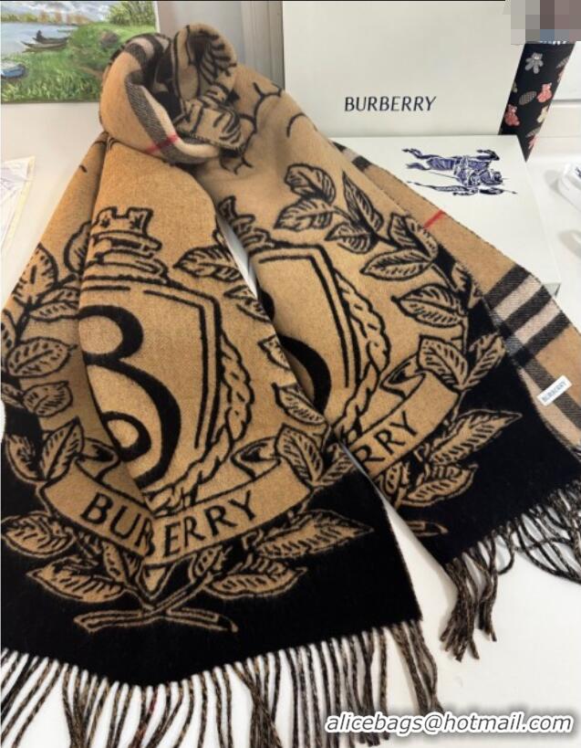 Buy Cheap Burberry Knight Cashmere Long Scarf 50x210cm BR091026 Camel 2025