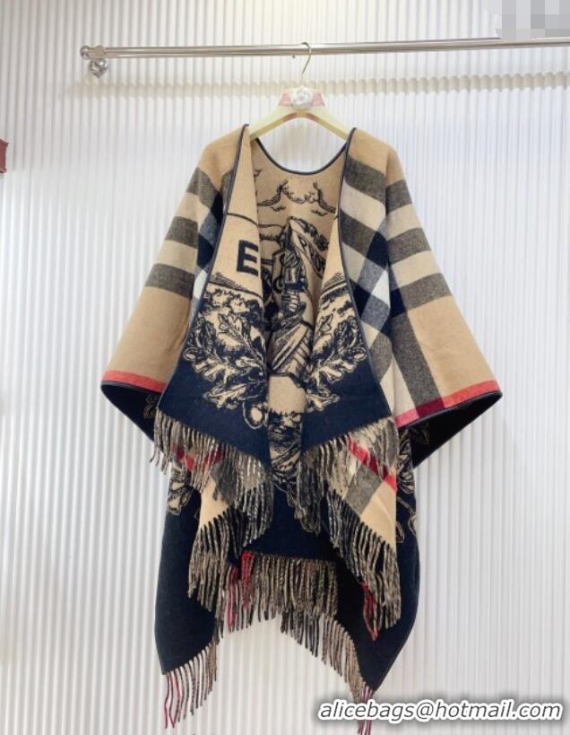 Best Quality Burberry Knight Cape BR091027 Camel 2025