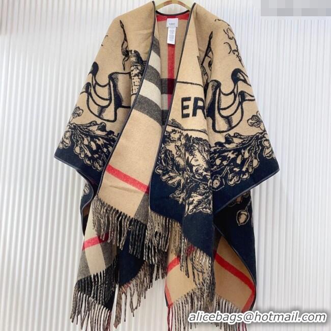 Best Quality Burberry Knight Cape BR091027 Camel 2025