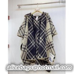 Good Looking Burberry Wool Reversible Cape BR091027 Beige 2025