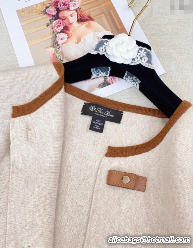 Buy Fashionable Loro Piana Cashmere Cape LP091031 White 2025
