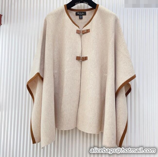 Buy Fashionable Loro Piana Cashmere Cape LP091031 White 2025