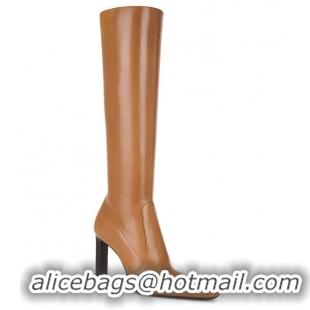 ​Grade Design Saint Laurent Francoise Boot In Dark Macadamia Y7988 Brown