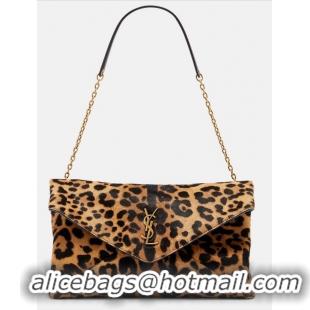 Famous Brand Saint Laurent Cassandre Calf Hair Shoulder Bag Y5789