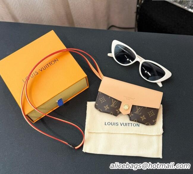 Famous Brand Louis Vuitton LV Glasses Holder M02701 Nude/Brown 2025