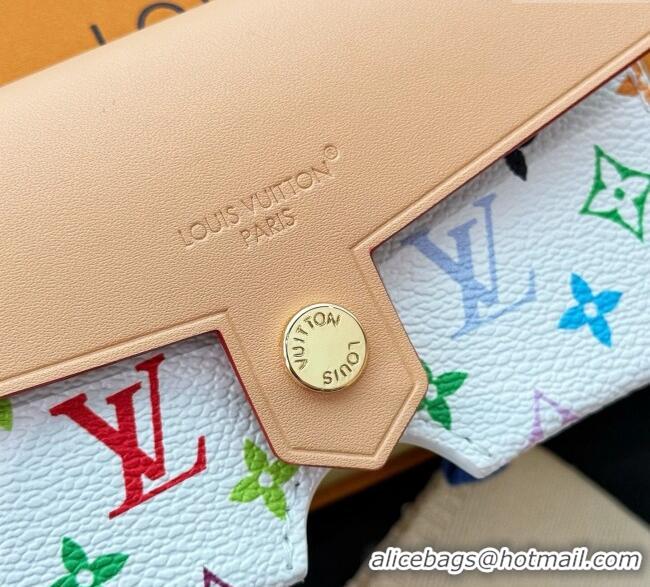 Buy Cheapest Louis Vuitton LV Glasses Holder M02701 White/Multicolor 2025