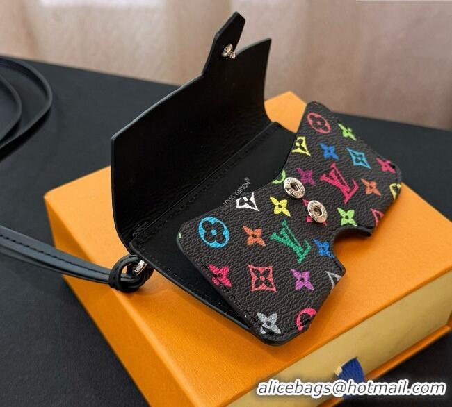 Grade Quality Louis Vuitton LV Glasses Holder M02701 Black/Multicolor 2025