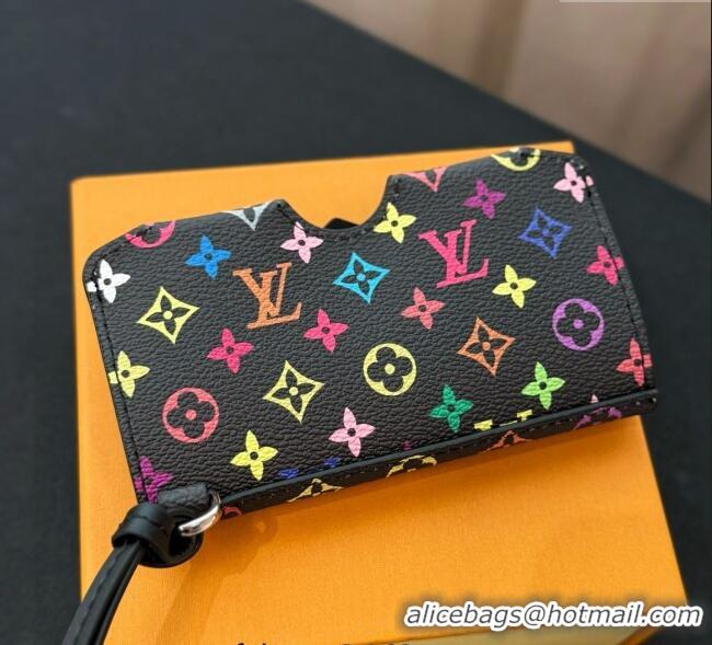 Grade Quality Louis Vuitton LV Glasses Holder M02701 Black/Multicolor 2025
