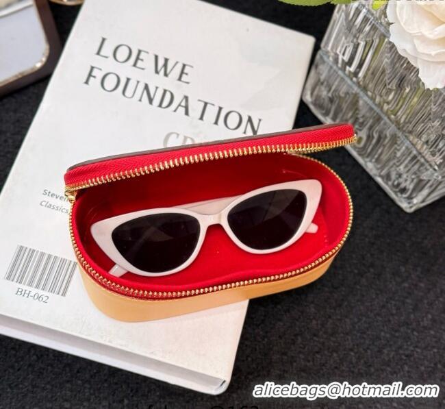 Top Design Louis Vuitton LV x TM Cerise Cherry Sunglasses Pouch GI1332 Brown/Red 2025
