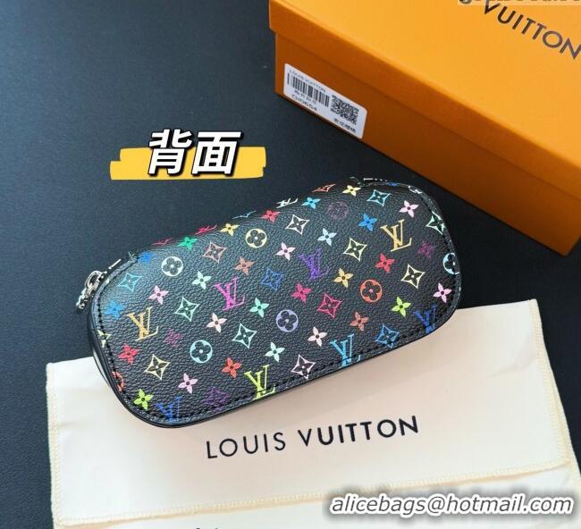 New Cheap Louis Vuitton LV x TM Sunglasses Pouch GI1287 Black/Multicolor 2025