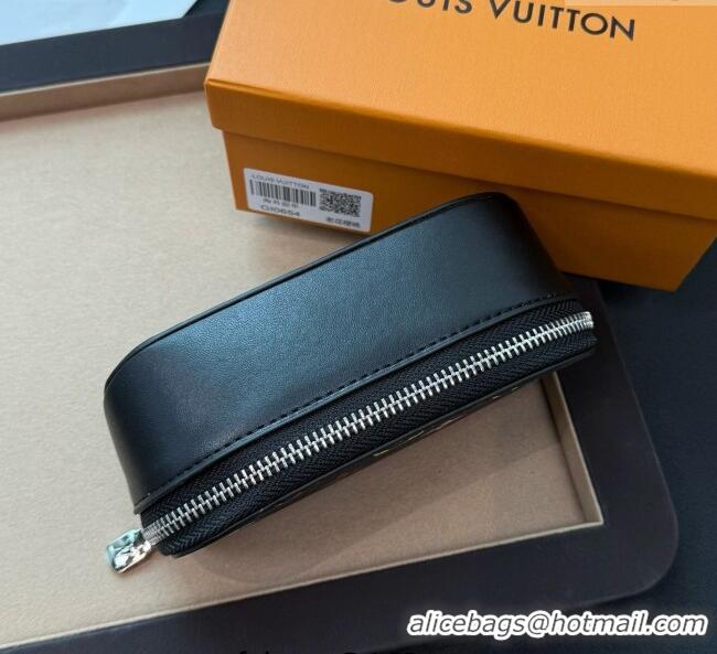New Cheap Louis Vuitton LV x TM Sunglasses Pouch GI1287 Black/Multicolor 2025