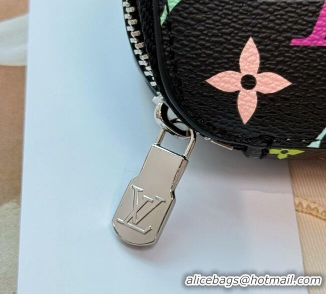 New Cheap Louis Vuitton LV x TM Sunglasses Pouch GI1287 Black/Multicolor 2025