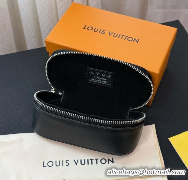 New Cheap Louis Vuitton LV x TM Sunglasses Pouch GI1287 Black/Multicolor 2025
