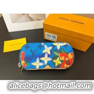 Top Grade Louis Vuitton Sunglasses Pouch GI1070 Blue 2025