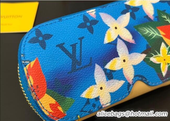 Top Grade Louis Vuitton Sunglasses Pouch GI1070 Blue 2025