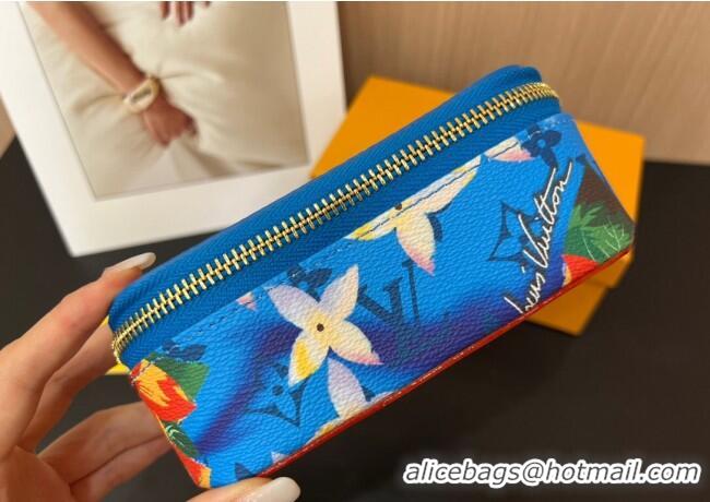 Top Grade Louis Vuitton Sunglasses Pouch GI1070 Blue 2025