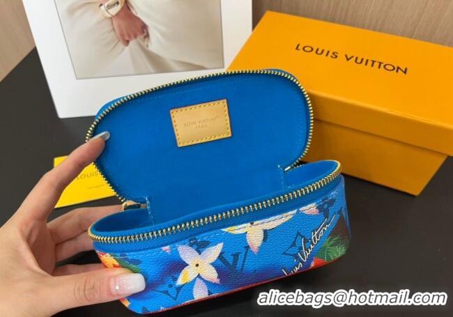 Top Grade Louis Vuitton Sunglasses Pouch GI1070 Blue 2025