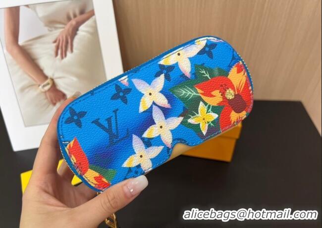 Top Grade Louis Vuitton Sunglasses Pouch GI1070 Blue 2025