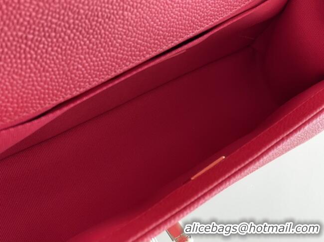 Discount Chanel Original Big Grained Calfskin Medium Boy Flap Bag AS2005 Red/Light Gold 2025 Top Quality