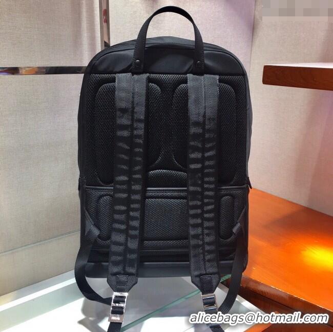 Good Product Prada Re-Nylon and Saffiano Leather Backpack 2VZ048 Black 2025