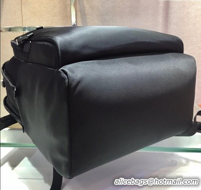 Good Product Prada Re-Nylon and Saffiano Leather Backpack 2VZ048 Black 2025