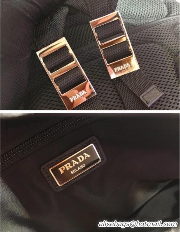 Good Product Prada Re-Nylon and Saffiano Leather Backpack 2VZ048 Black 2025
