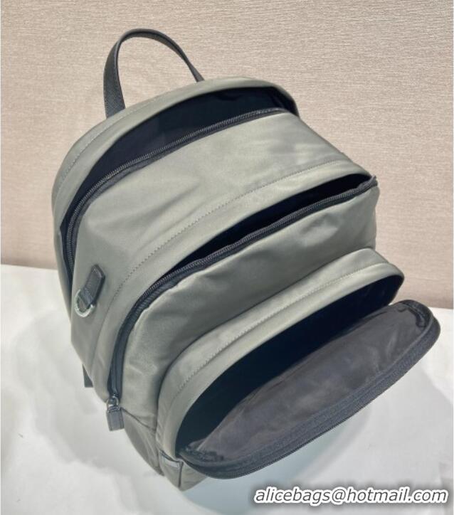 Best Price Prada Re-Nylon and Saffiano Leather Backpack 2VZ048 Forest Green 2025