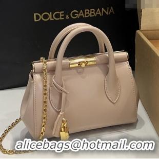Discount Dolce&Gabbana Marlene Day Mini Handbag in Palmated Calfskin D1706 Beige 2025