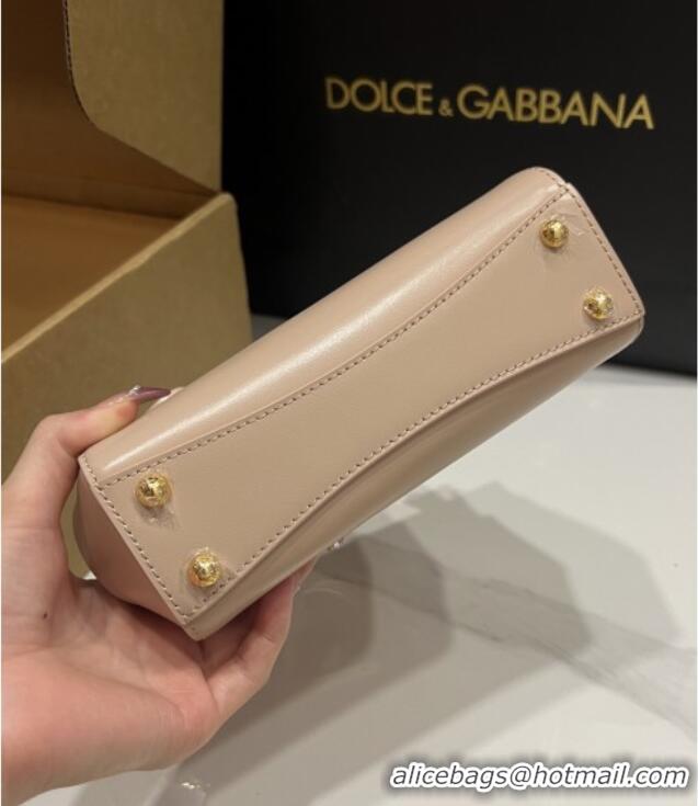 Discount Dolce&Gabbana Marlene Day Mini Handbag in Palmated Calfskin D1706 Beige 2025