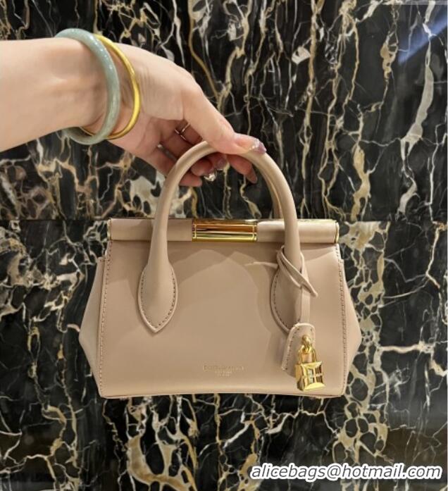 Discount Dolce&Gabbana Marlene Day Mini Handbag in Palmated Calfskin D1706 Beige 2025