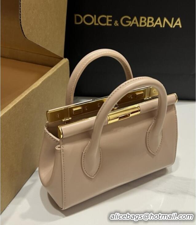 Discount Dolce&Gabbana Marlene Day Mini Handbag in Palmated Calfskin D1706 Beige 2025