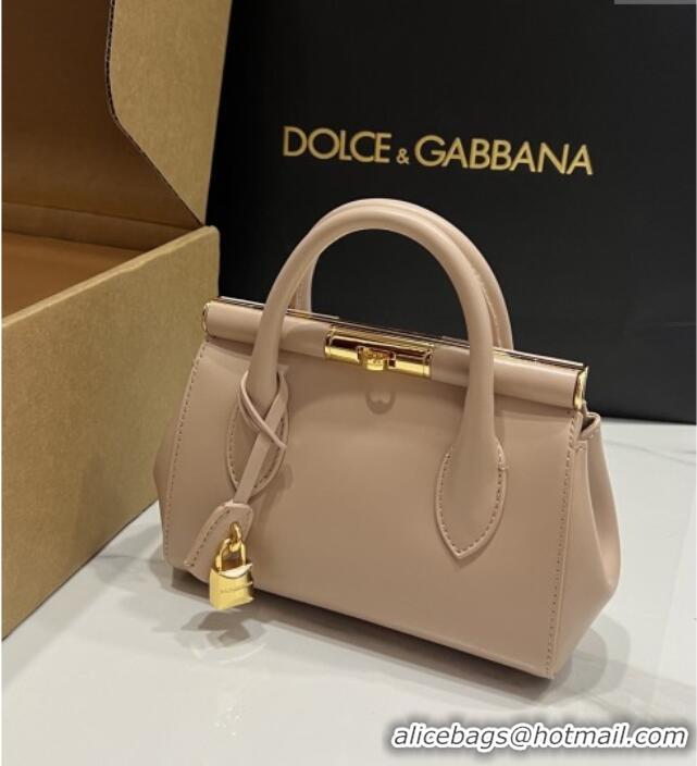 Discount Dolce&Gabbana Marlene Day Mini Handbag in Palmated Calfskin D1706 Beige 2025
