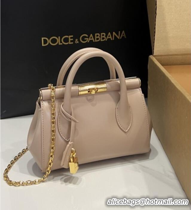 Discount Dolce&Gabbana Marlene Day Mini Handbag in Palmated Calfskin D1706 Beige 2025
