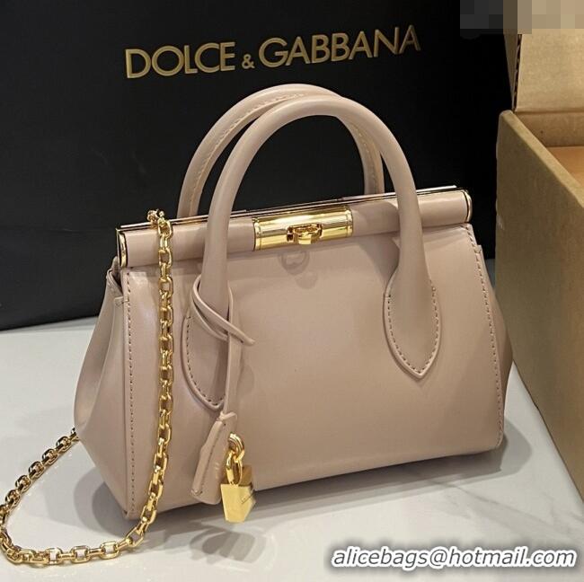 Discount Dolce&Gabbana Marlene Day Mini Handbag in Palmated Calfskin D1706 Beige 2025
