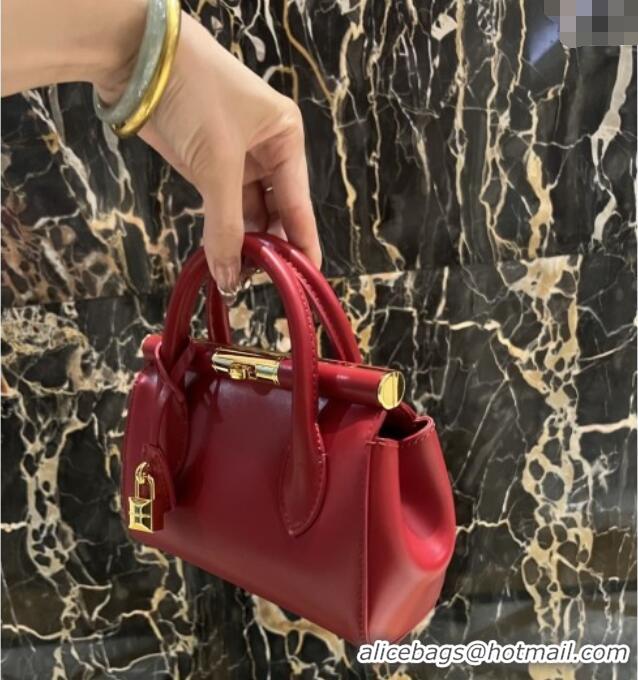 Grade Discount Dolce&Gabbana Marlene Day Mini Handbag in Palmated Calfskin D1706 Red 2025